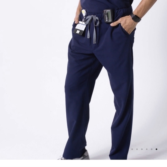 Figs Men's Pants Figs Pisco Basic Scrub Pants Medium Style FM4500 Blue - Picture 1 of 10